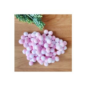 Bimotif Beyaz 1.5 cm 50 Adet Peluş Ponpon