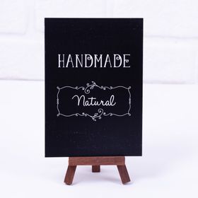 Bimotif Black Handmade Natural 12x17 cm 2 Adet Not Kartı