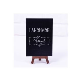 Bimotif Black Handmade Natural 12x17 cm 2 Adet Not Kartı
