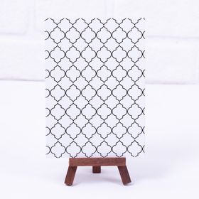 Bimotif Black Moroccan 12x17 cm 2 Adet Not Kartı