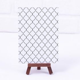 Bimotif Black Moroccan 12x17 cm 2 Adet Not Kartı