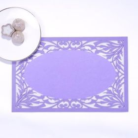 Bimotif Branch 29x45 cm 1 Adet Lila Keçe Amerikan Servis