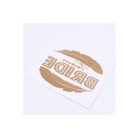 Bimotif Bride To Be Kuş Tüyü Desenli 1 Adet Geçici Dövme