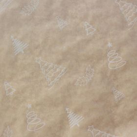 Bimotif Çam Desenli 70X100 cm 100 Adet Paket Kağıdı