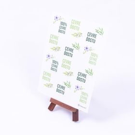 Bimotif Çevre Dostu 4 cm 24 Adet Sticker
