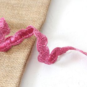 Bimotif Dekoratif Fuşya 1 m Sutaşı Şerit