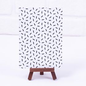 Bimotif Diagonal Dashes 12x17 cm 2 Adet Not Kartı