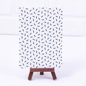 Bimotif Diagonal Dashes 12x17 cm 2 Adet Not Kartı