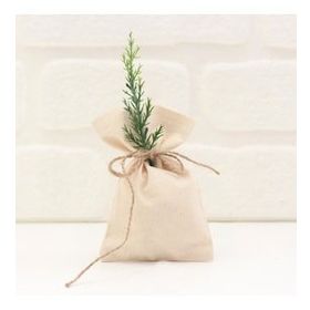 Bimotif Düz Krem Ham 10x15 cm 10 Adet Bez Kese