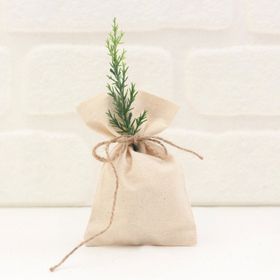 Bimotif Düz Krem Ham 10x15 cm 100 Adet Bez Kese