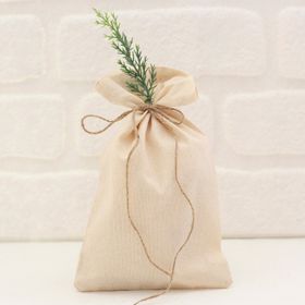 Bimotif Düz Krem Ham 15x25 cm 100 Adet Bez Kese
