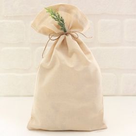 Bimotif Düz Krem Ham 25x40 cm 10 Adet Bez Kese