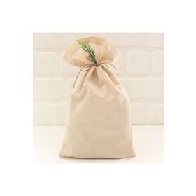 Bimotif Düz Krem Ham 25x40 cm 10 Adet Bez Kese