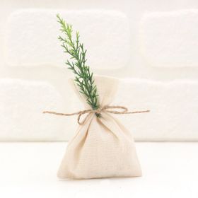 Bimotif Düz Krem Ham 9x12 cm 10 Adet Bez Kese