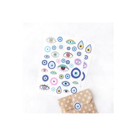 Bimotif Evil Eye 2 Sayfa Şekilli Sticker