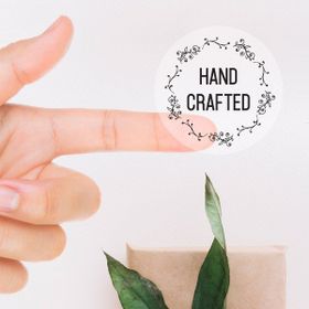 Bimotif Hand Crafted 1 Sayfa Şeffaf Sticker