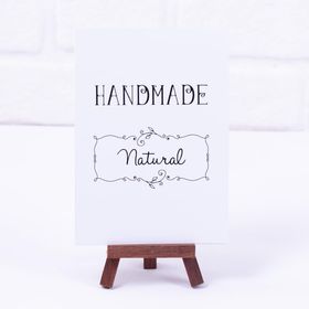 Bimotif Handmade Natural 12x17 cm 2 Adet Not Kartı