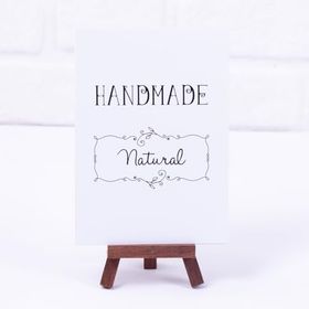 Bimotif Handmade Natural 12x17 cm 2 Adet Not Kartı