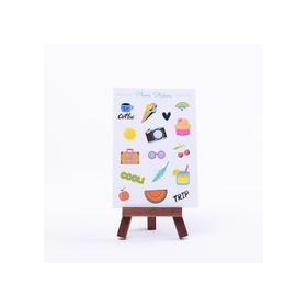 Bimotif Holiday A5 2 Sayfa Renkli Telefon Sticker Seti