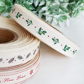 Bimotif Holly 1.5 cm 5 mt Pamuk Şerit