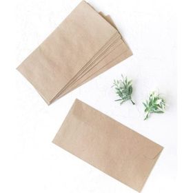 Bimotif Kraft 11x22 cm 5 Adet Zarf