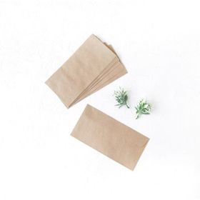 Bimotif Kraft 11x22 cm 5 Adet Zarf