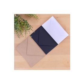 Bimotif Standart 13x18 cm 15 Adet Açık Mavi + Açık Pembe + Su Yeşili Zarf Seti