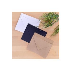 Bimotif Standart 13x18 cm 6 Adet Kraft + Beyaz + Siyah Zarf Seti