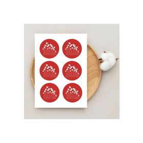 Bimotif T4169 7.8 x 7.8 cm 2 Sayfa Kalp Çubukları Sticker