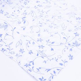 Bimotif Tek Kullanımlık Çiçek Desenli 100x150 cm 16 Adet Masa Örtüsü