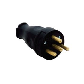 Bina Store 3x25A 380V Trifaze Kauçuk Erkek Fiş