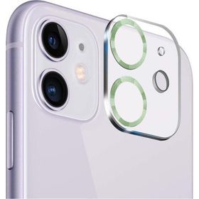 Binano iPhone 11 12 Mini 3D Pro Açık Yeşil Kamera Koruyucu
