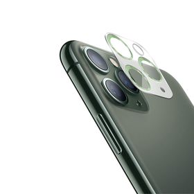 Binano iPhone 11 Pro 11 Pro Max 3D Pro Açık Yeşil Kamera Koruyucu