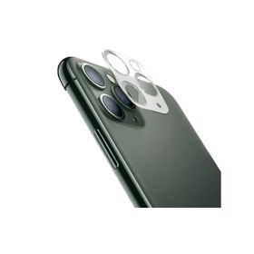 Binano iPhone 11 Pro 11 Pro Max 3D Pro Gümüş Kamera Koruyucu