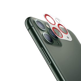 Binano iPhone 11 Pro 11 Pro Max 3D Pro Kırmızı Kamera Koruyucu