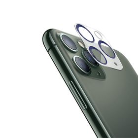 Binano iPhone 11 Pro 11 Pro Max 3D Pro Mavi Kamera Koruyucu