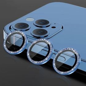 Binano iPhone 11 Pro Diamond Mavi Kamera Koruyucu