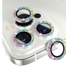 Binano iPhone 11 Pro Diamond Pembe Kamera Koruyucu