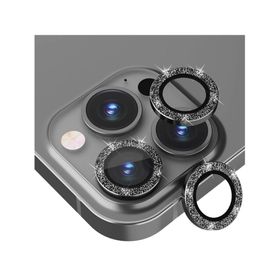Binano iPhone 11 Pro Diamond Siyah Kamera Koruyucu