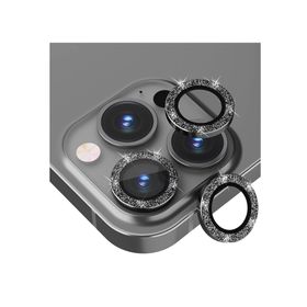 Binano iPhone 11 Pro Max Diamond Siyah Kamera Koruyucu