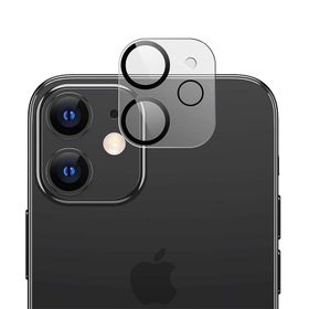 Binano iPhone 12 3D Anti-Exposure Mini Şeffaf Kamera Koruyucu