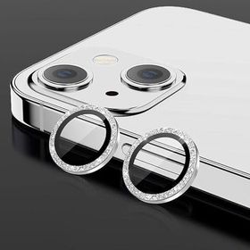 Binano iPhone 12 Diamond Gümüş Kamera Koruyucu