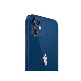 Binano iPhone 12 Diamond Mavi Kamera Koruyucu