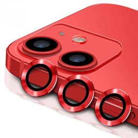 Binano iPhone 13 Pro-13 Pro Max Metal Ring Kırmızı Kamera Koruyucu