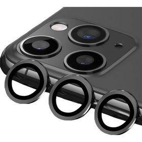 Binano iPhone 14 Pro-14 Pro Max Metal Ring Gri Kamera Koruyucu