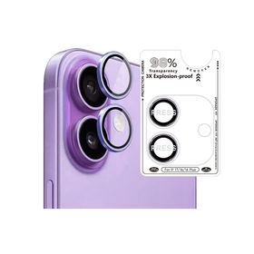 Binano iPhone 17-16-16 Plus Safir Mor Kamera Koruyucu