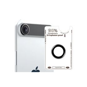 Binano iPhone 17 Air Safir Siyah Kamera Koruyucu