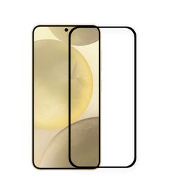 Binano Samsung S24 3D Şeffaf Cam Ekran Koruyucu