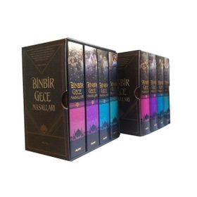 Binbir Gece Masalları 4 Kitap Takım - kollektif