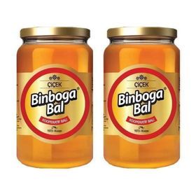Binboğa 850 gr Cam Kavanoz Çiçek Balı (2 adet)